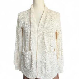 Madewell Cream Women's Cardigan Sweater